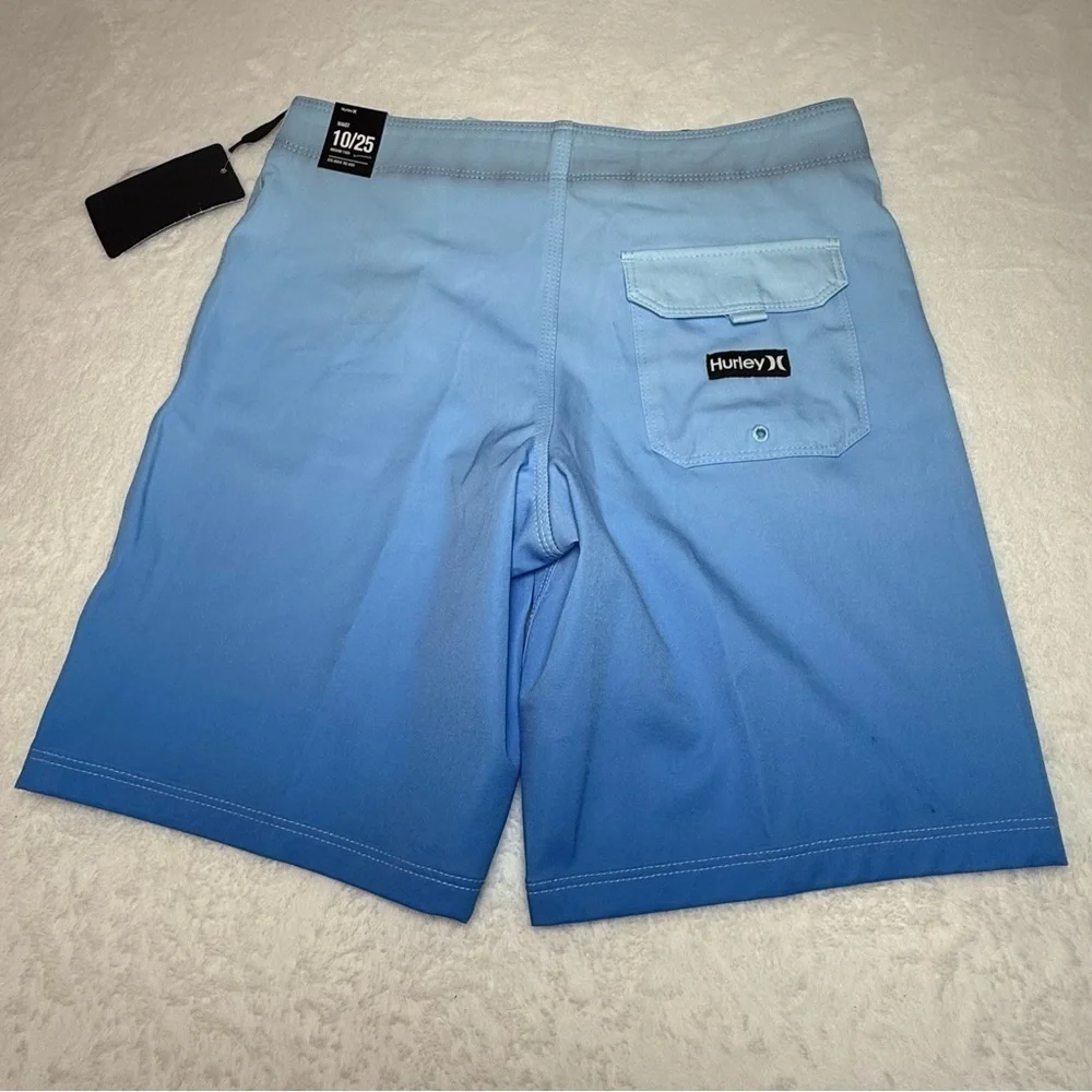 NWT Hurley Boys’ Gradient Blue Board Shorts